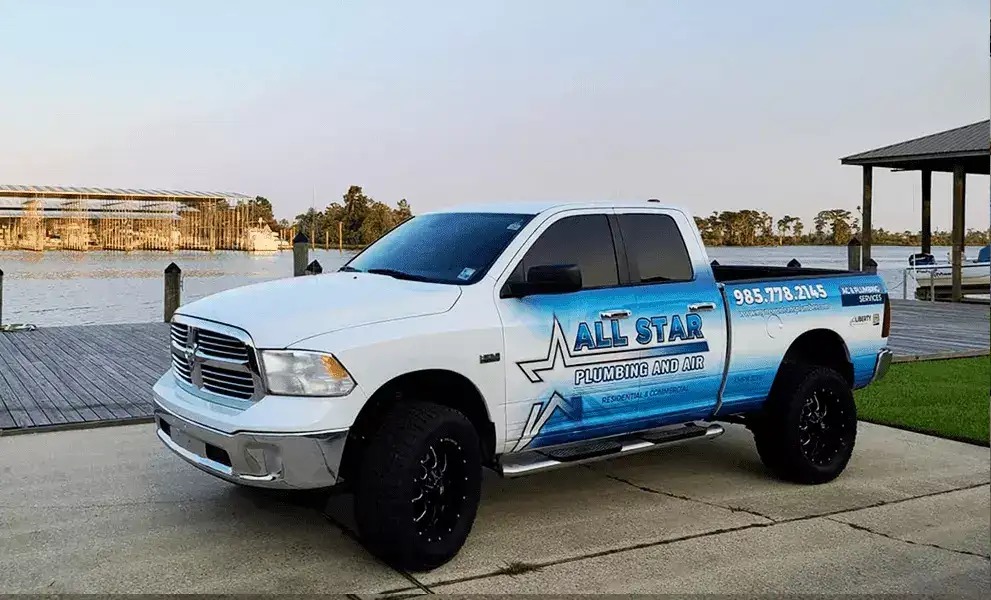 All Star Plumbing and Air Truck